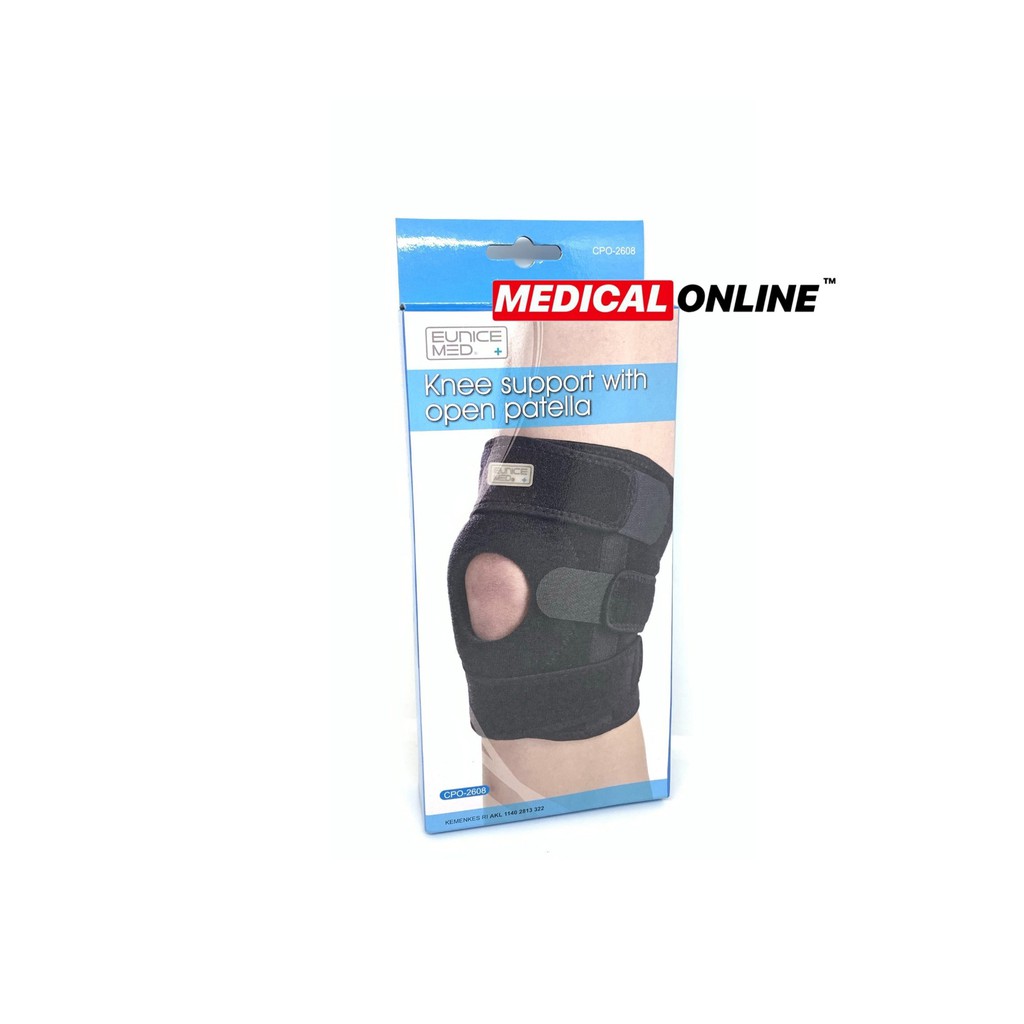 EUNICEMED KNEE SUPPORT WITH OPEN PATELLA CPO-2608 MEDICAL ONLINE