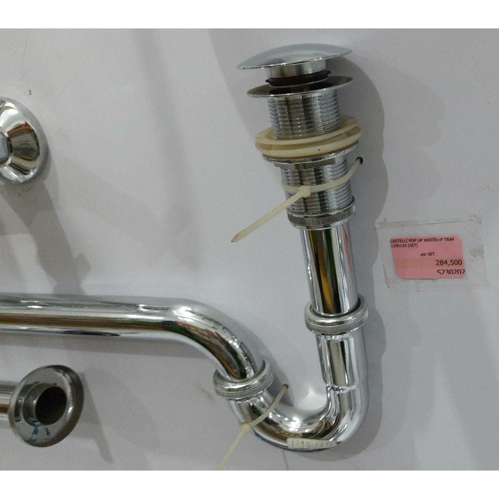 CASTELLI POP UP WASTE+P TRAP 1295120 (SET)