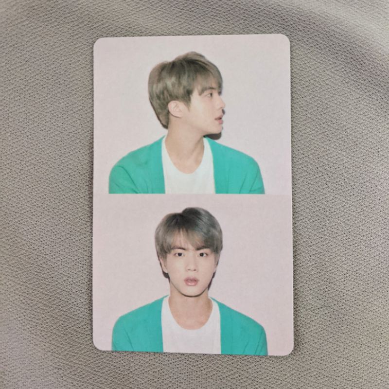 BOOKED Photocard PC BTS jin persona 1