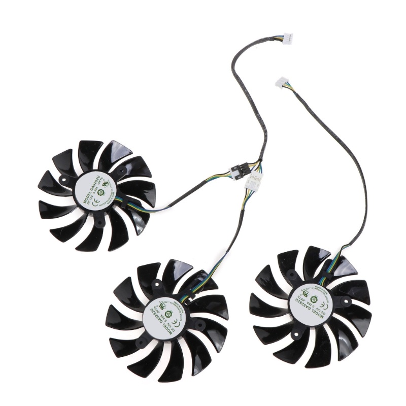 Bt GPU Cooler Fan Untuk ZOTAC GeForce Rtx3060Kipas Grafis Kartu Pendingin 4Pin 12V
