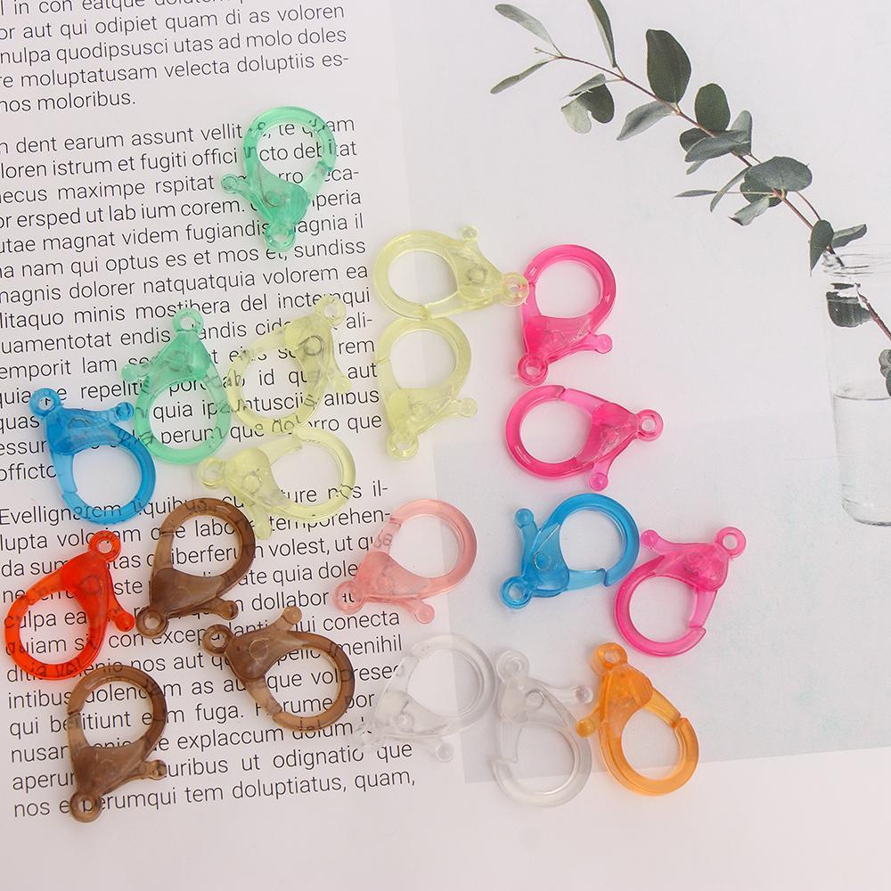 Lily 10Pcs/Lot Kait Lobster Clasp DIY Klip DIY Perhiasan Mencari KeyRing