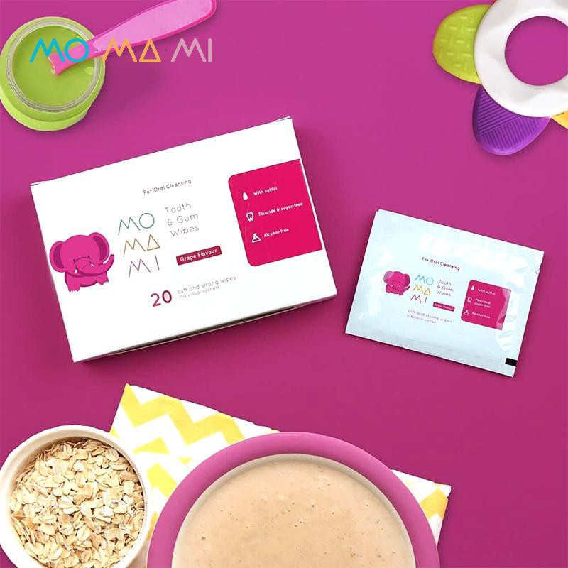 MoMaMi Tooth &amp; Gum | Tissue Tisu Basah Gigi Gusi Lidah
