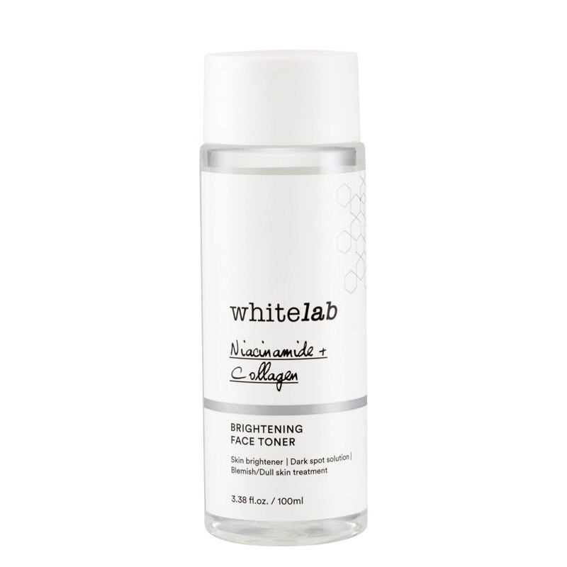 Bisa COD - Whitelab Brightening Face Toner/ Toner pembersih Wajah/ NIACINAMIDE COLLAGEN