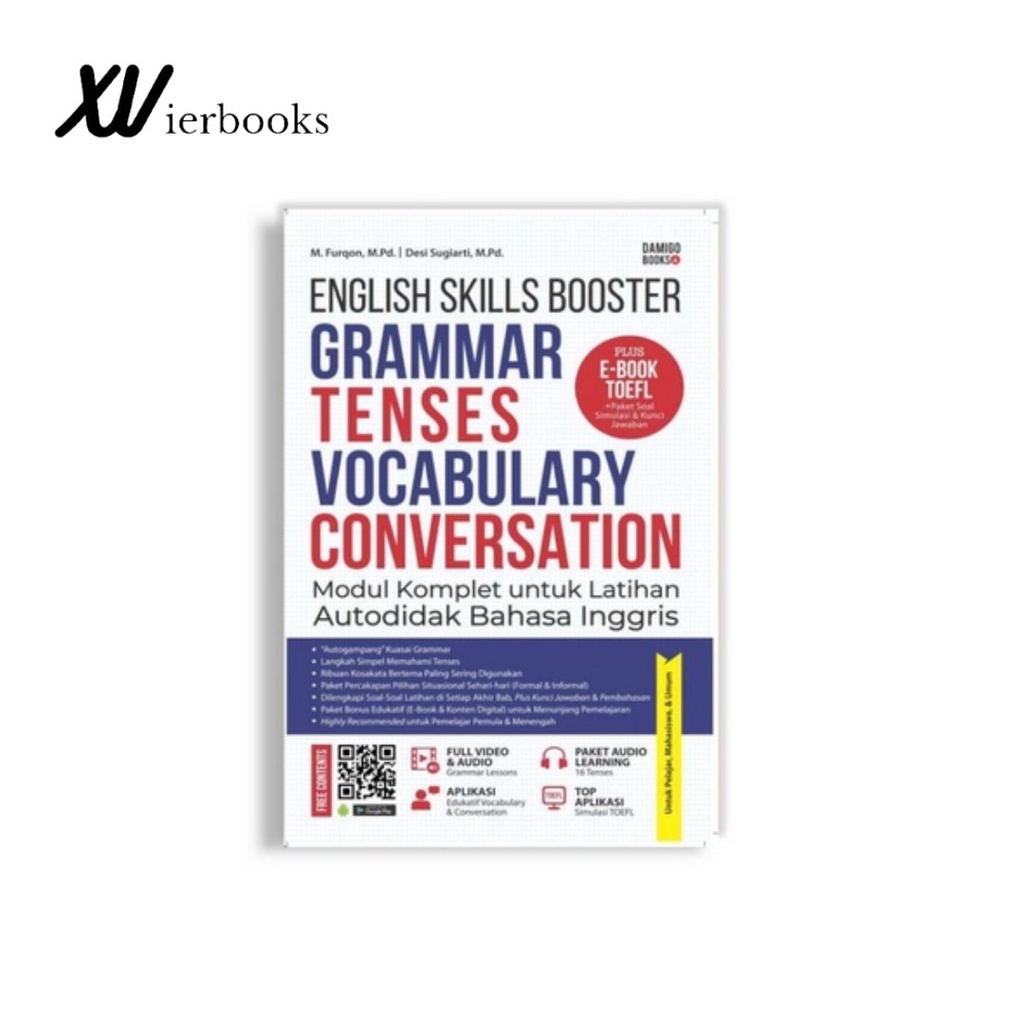 Buku Bahasa Inggris English Skills Booster Grammar, Tenses, Vocabulary