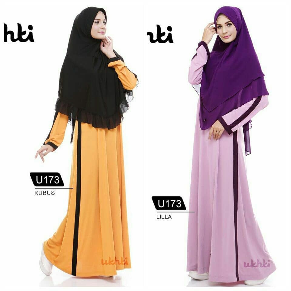 Gamis Ukhti U 173 Size S to XL