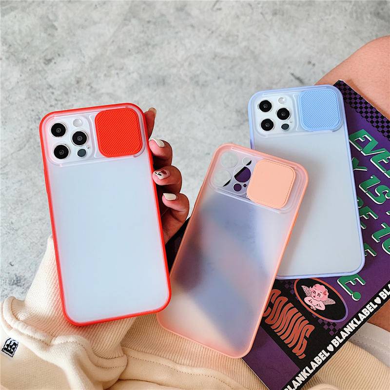 Case Pelindung Lensa Kamera Model Geser Untuk iPhone 13 12 11 Pro MAX Mini X XS MAX XR SE 2020 2022 6 6S 7 8 Plus