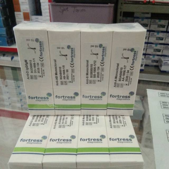 Golongan darah fortress 1set