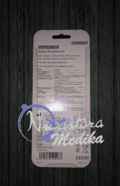 Thermometer Digital Original Omron MC246 / Alat Ukur Suhu Badan Omron MC-246