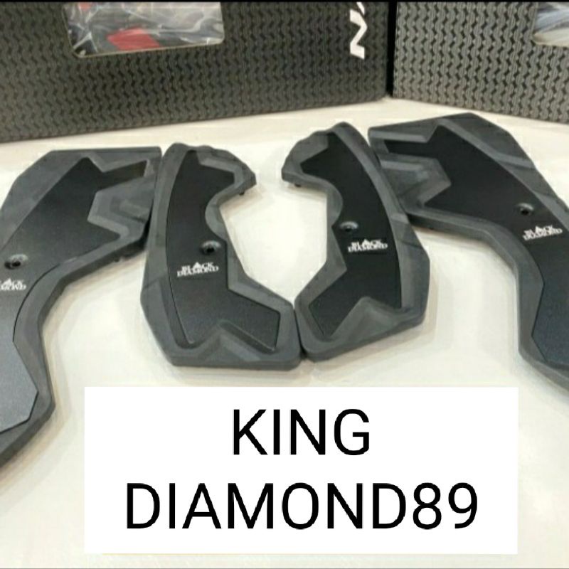 BORDES KARPET PIJAKAN KAKI MODEL EROPA NEW NMAX 2020/2021 ORIGINAL BLACK DIAMOND BEST QUALITY