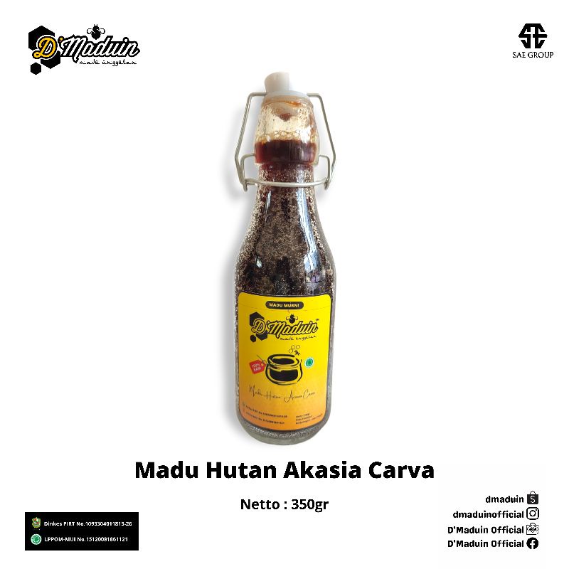 

Madu Hutan Akasia Carva - Botol Swing 350gr