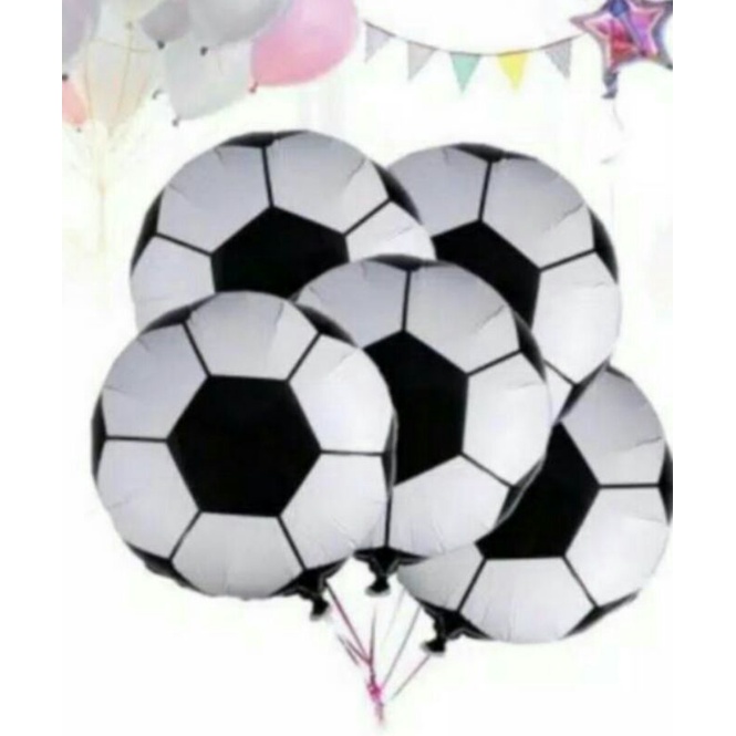 Balon foil karakter sepak bola