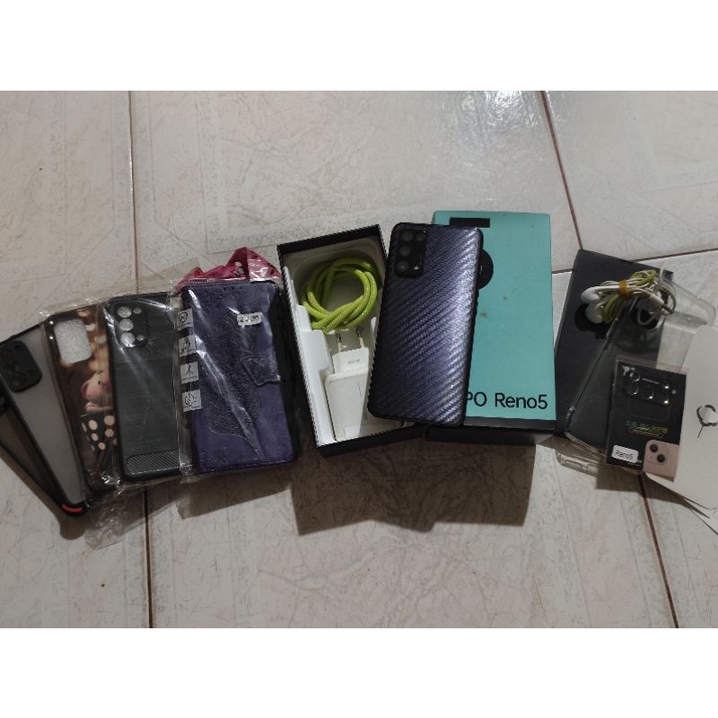 Oppo Reno 5 8/128 fullset seken bekas