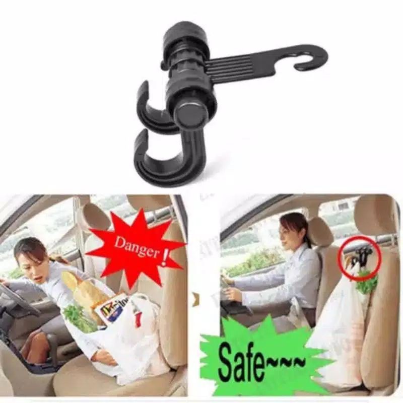 Gantungan Jok Mobil Hanger Hook Mobil Gantungan Mobil Cantolan Dalam Mobil Gantungan Kursi Jok Mobil Car Seat Headrest Hook Hanger Holder