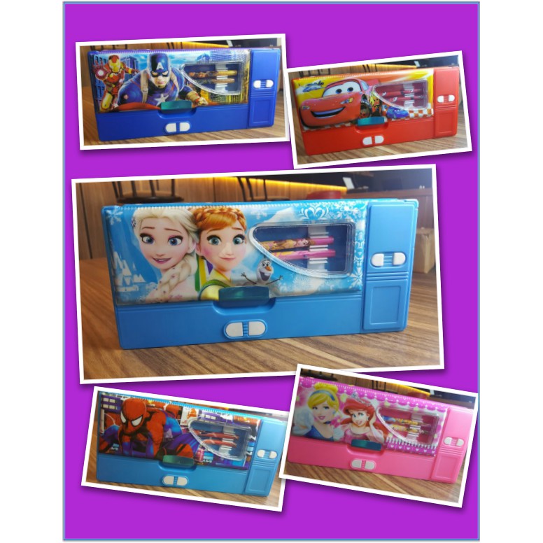 

GROSIR KOTAK PENSIL PENCIL CASE AVENGER CARS FROZEN DISNEY | PC Z-020