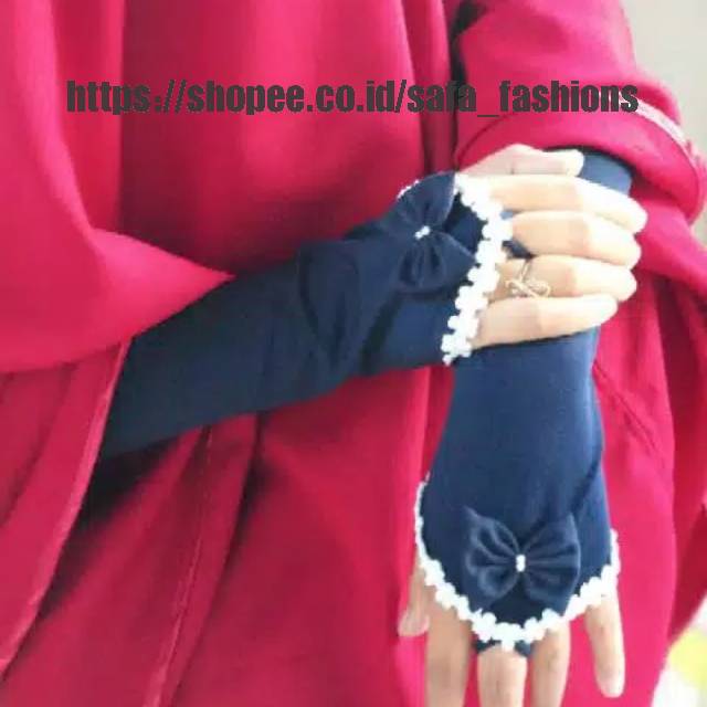 Handsock Ring / Handsock Pita Renda / Handsock Renda Pita / Handsock Murah / Handsock Muslim