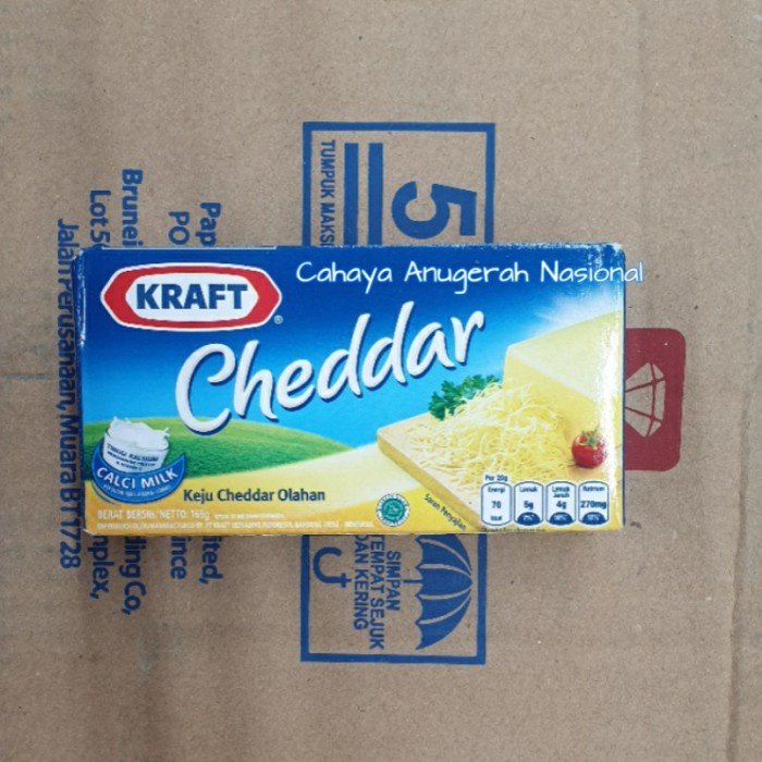 

ds211vz Kraft Cheddar Keju 165 Gram Xa201As