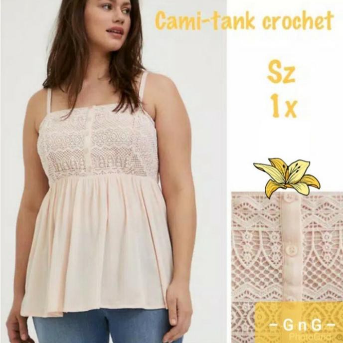Promo Tahun Baru camisole tank top wanita big size jumbo
