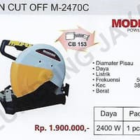 MESIN CUT OFF / POTONG BESI MODERN M 2470 C ( 14" )