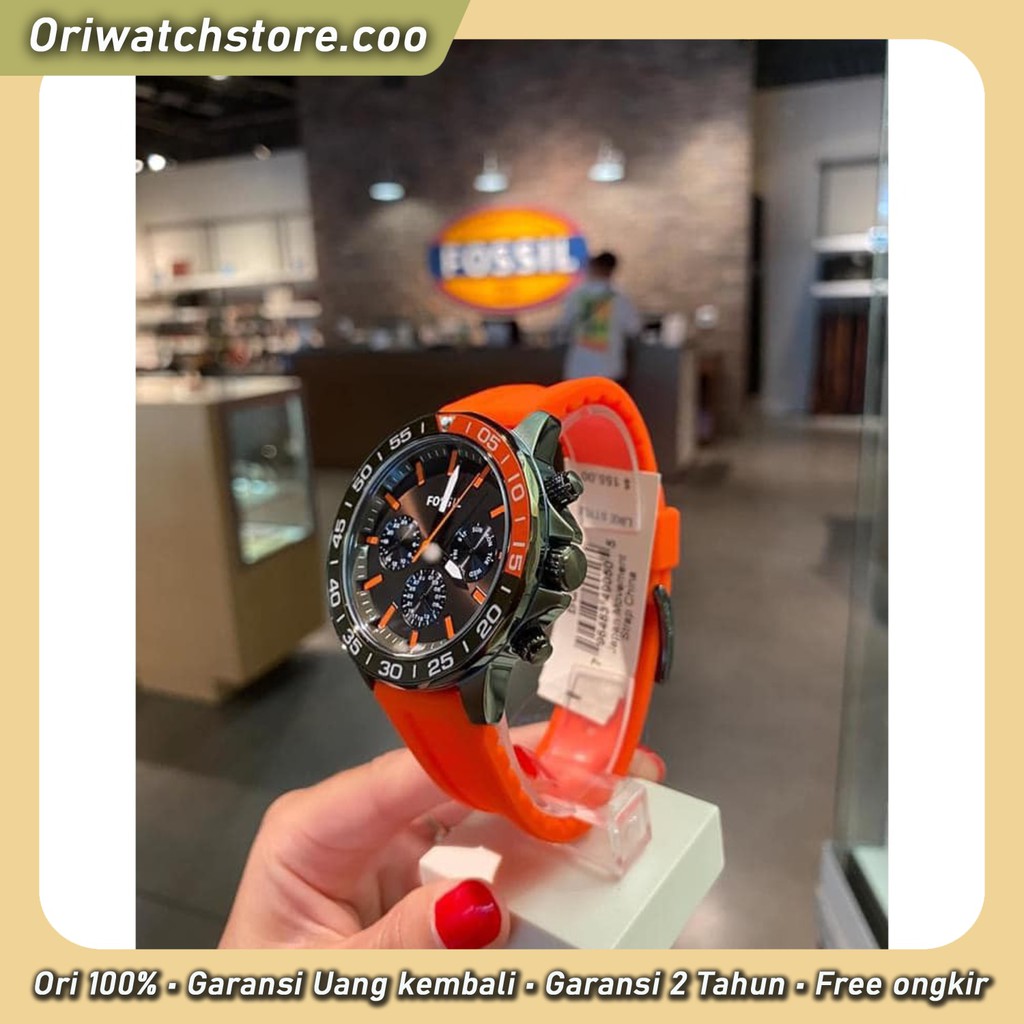 TERLARIS FOSSIL ORIGINAL GARANSI JAM TANGAN PRIA BANNON MULTIFINCTION BQ2501 BQ2499 BQ2500 BQ2498