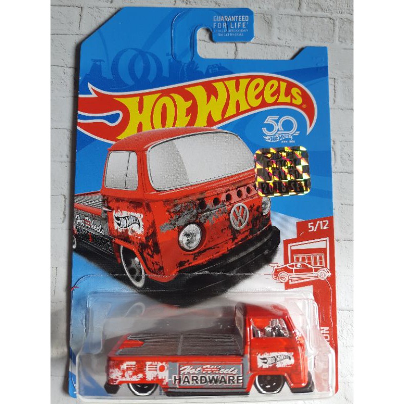 Hot Wheels Volkswagen VW T2 Pickup Merah Red edition Factory sealed FS 2018