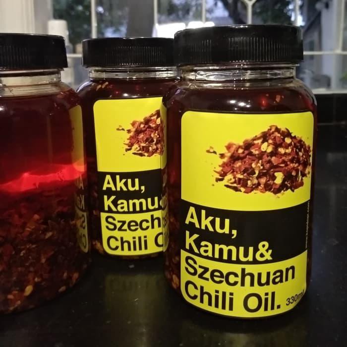 

AKU KAMU Szechuan Chili Oil Sambal Minyak Dimsum Homemade Halal BERKUALITAS
