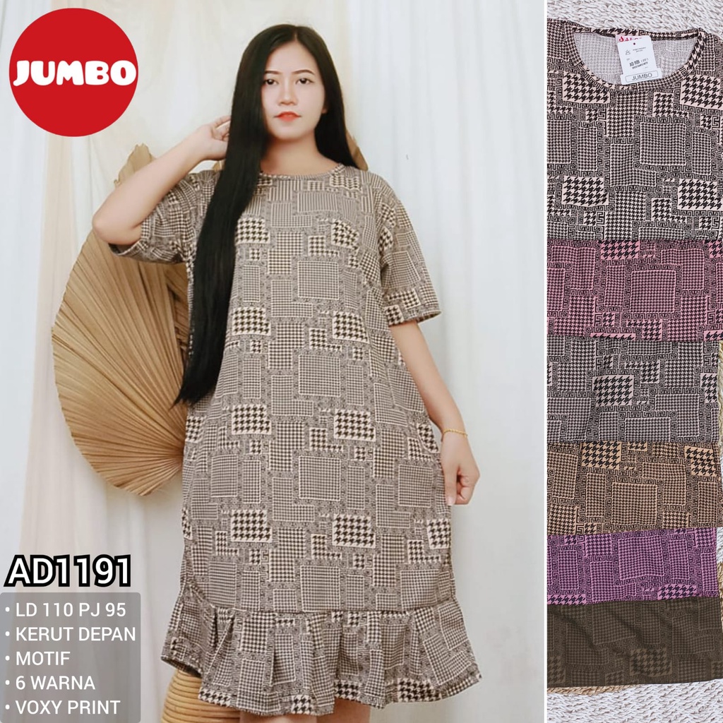 Daster Voxy Print Motif