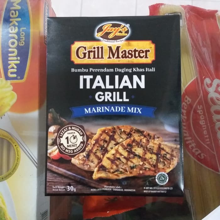 

jays grill master italian grill marinade 30gr