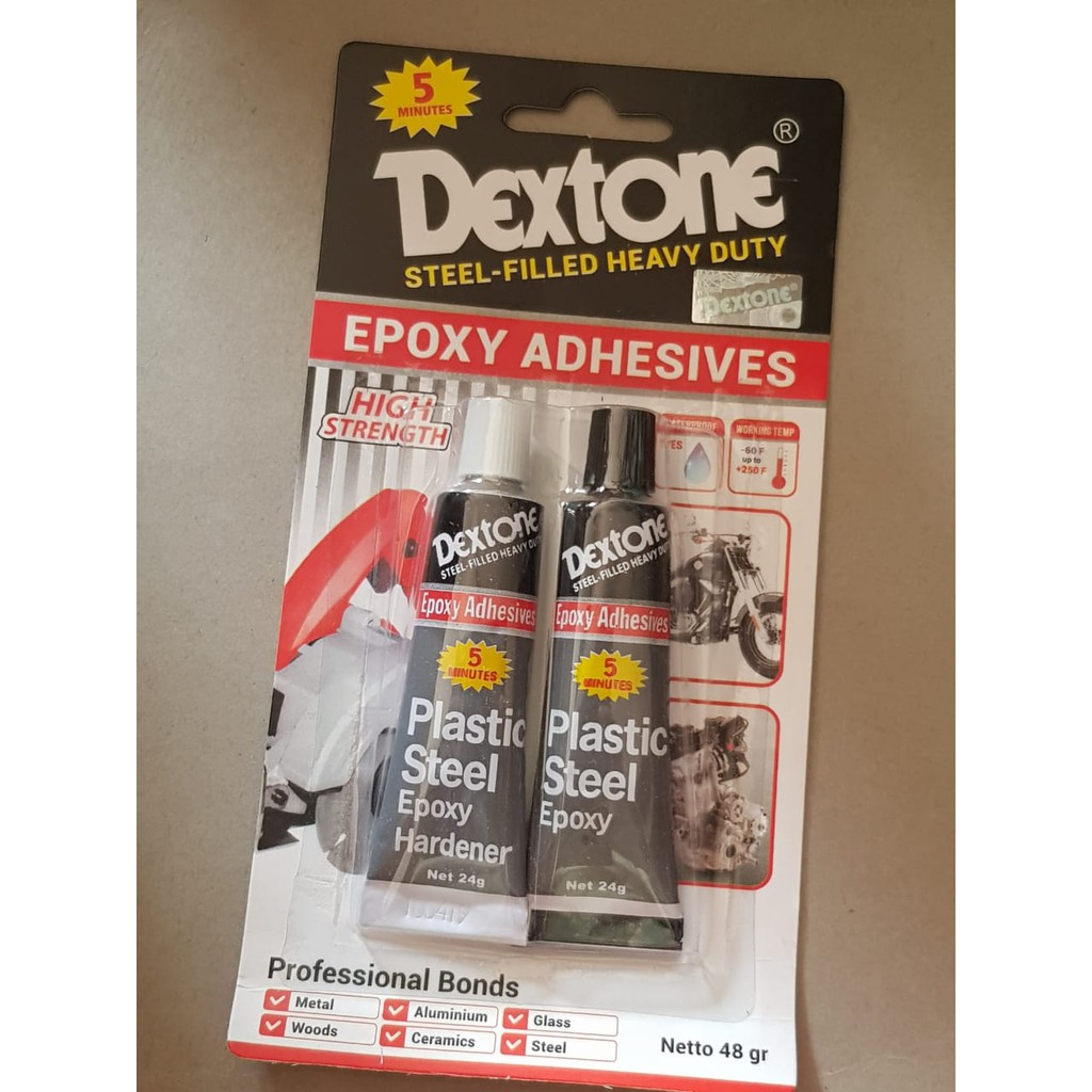

Lem Dextone Epoxy Adhesives / Lem Besi Baja / Lem keramik kaca