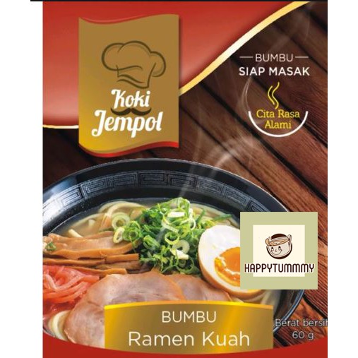 KOKI JEMPOL BUMBU TOMYUM STEAMBOAT SUKI RAMEN MISO SOUP