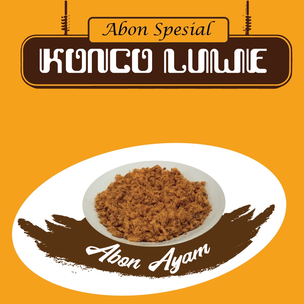 

Konco Luwe Abon Ayam Spesial Murah Gurih Nagih