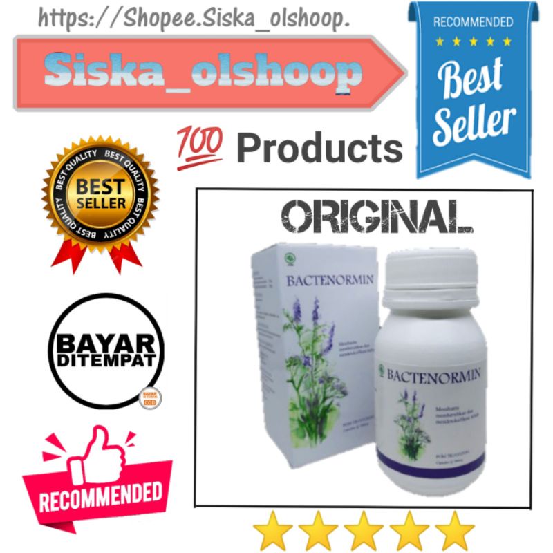 BACTENORMIN OBAT PEMBASMI PARASIT ASLI 100% ORIGINAL - BACTENORMIN HERBAL ALAMI
