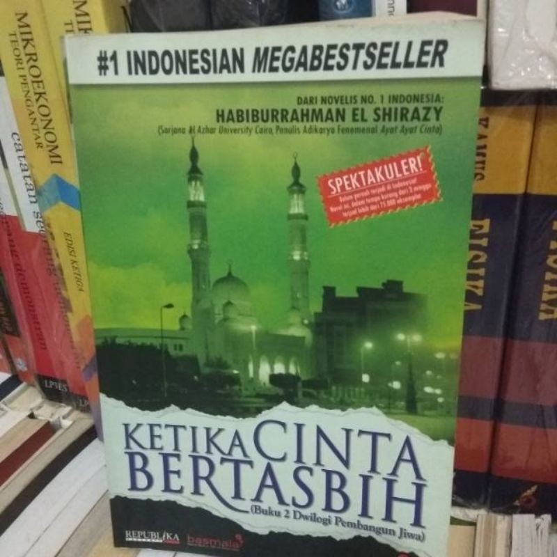 NOVEL KoETIKA CINTA BERTASBIH 2 KERTAS : HVS PUTIH PENULIS : HABIBURAHMAN EL SHIRAZY