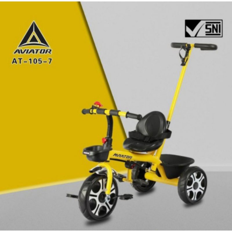 Sepeda roda 3 Aviator AT 105 - 7 + dorongan