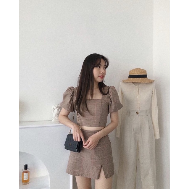 Oudre Sunmi Set in Checkered [NEW]