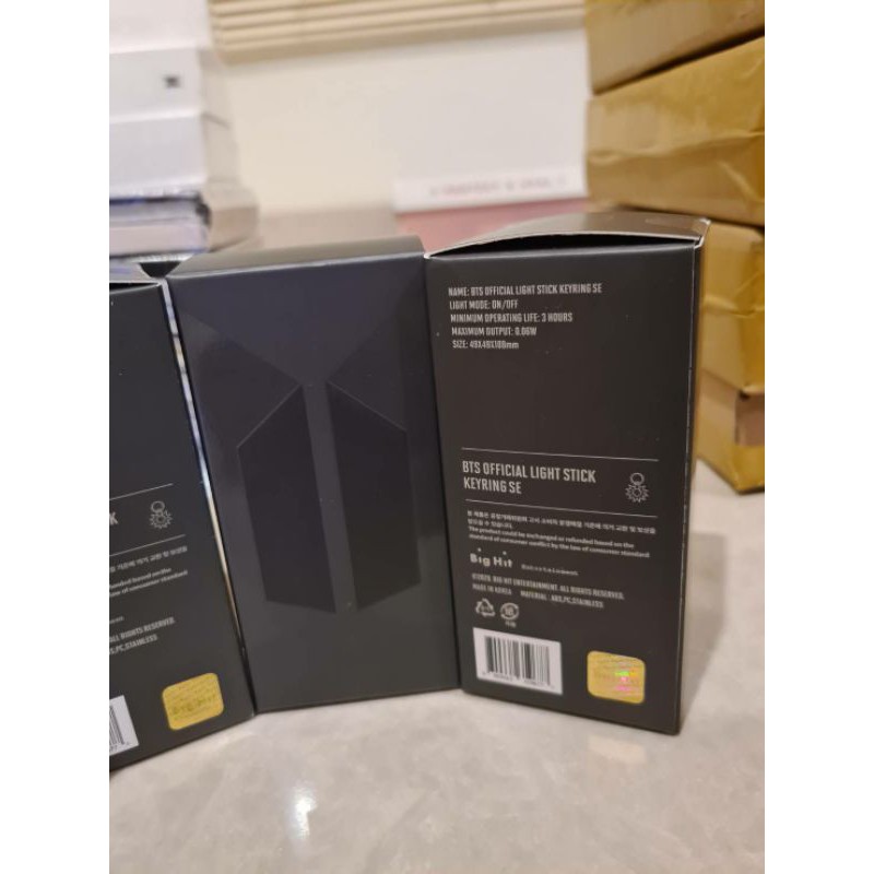 READY STOK OFFICIAL BTS LIGHTSTICK KEYRING SE