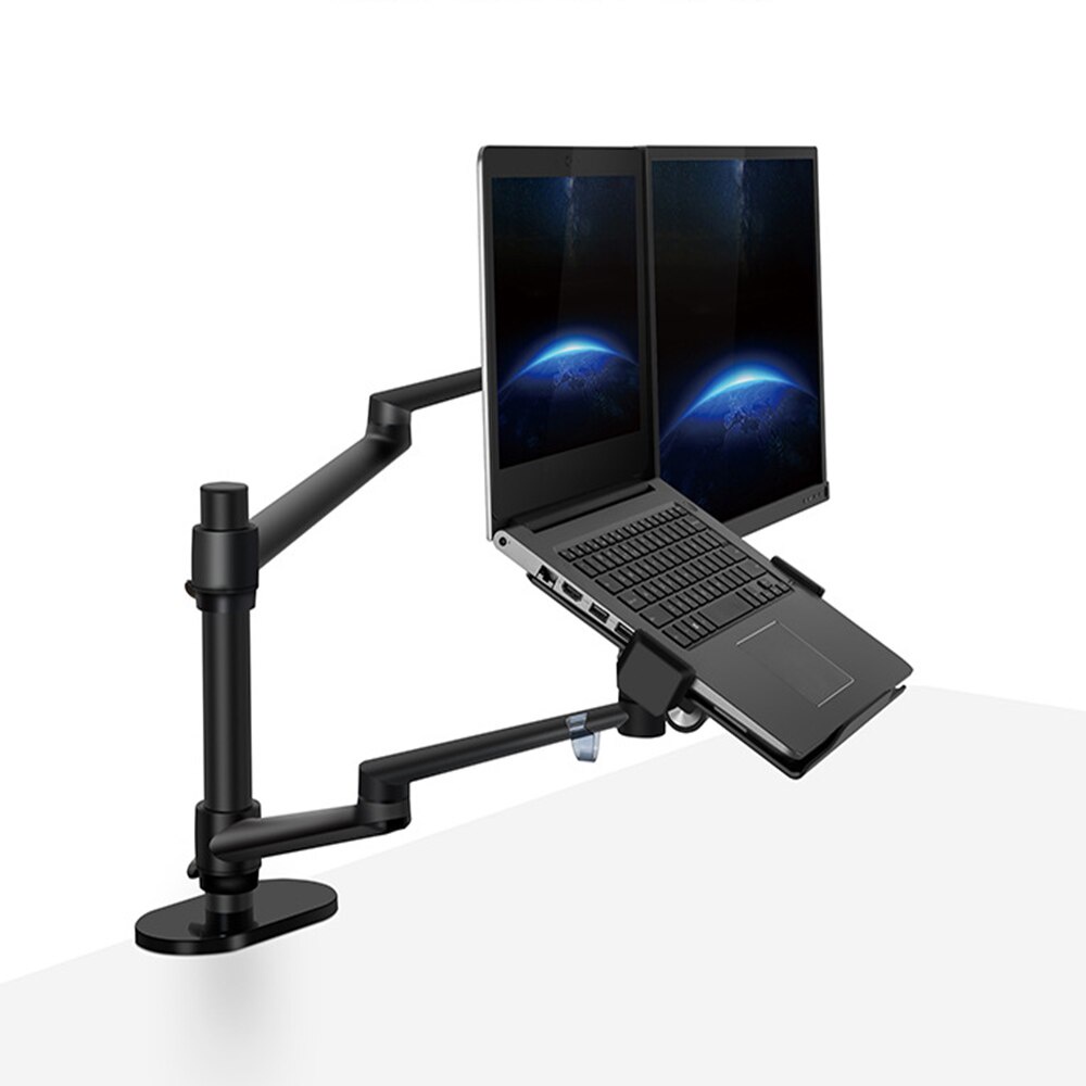 Bracket Laptop Bracket Laptop Fleksibel dan Tablet Holder Multifungsi