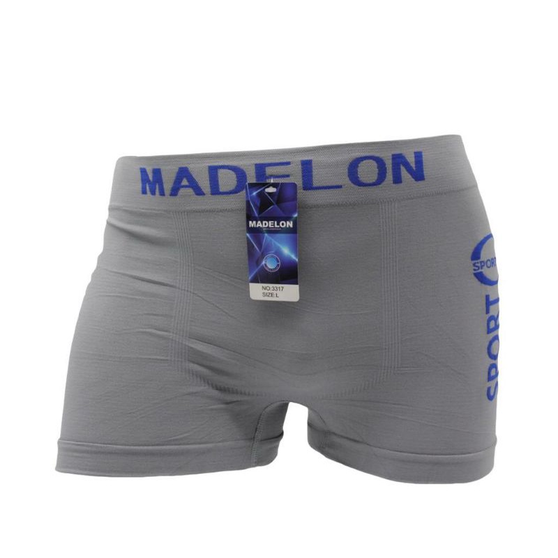 MADELON - Celana Dalam Boxer Pria Madelon Bahan Katun Rajut -  Nanomen