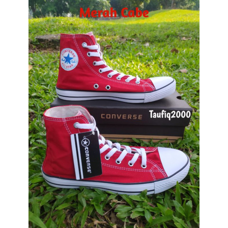 Sepatu Converse All Star Tinggi Boot High Quality + BOX