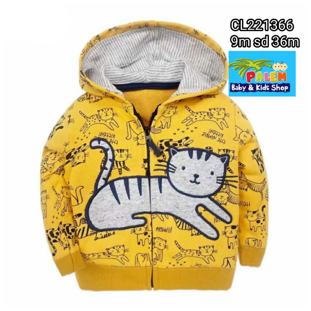 Jaket Mantel Bayi Anak usia 9M-3T Catell Boy and Girl