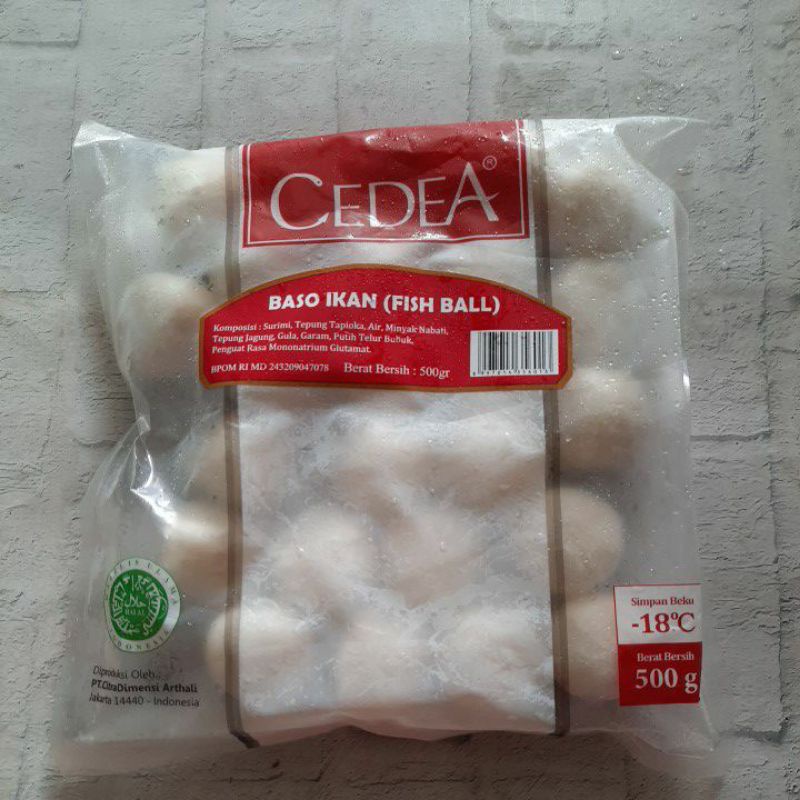 

cedea baso ikan 500gr