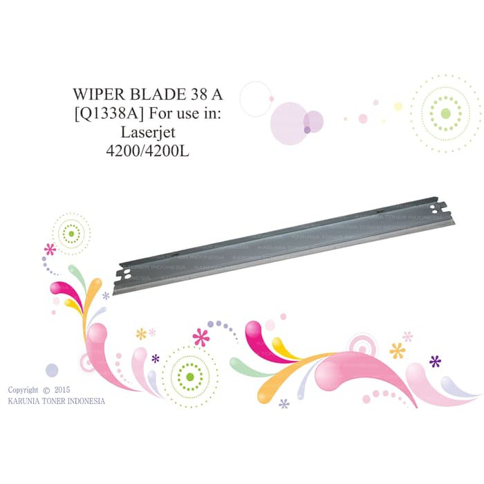 WIPER BLADE 38A [Q1338A] FOR USE IN LASERJET 4200/4200L