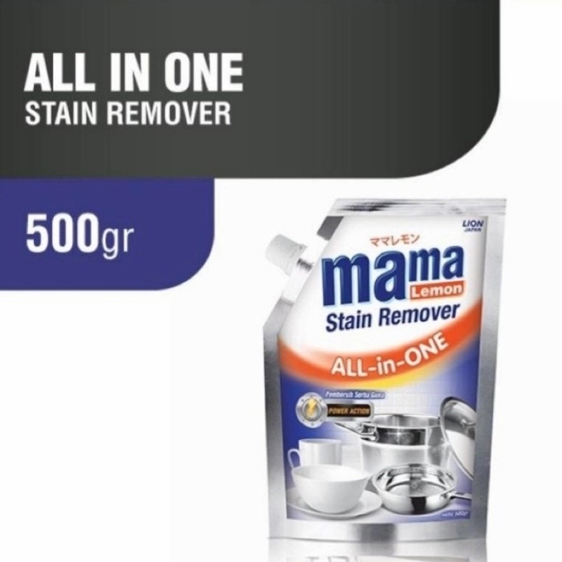 Mama Lemon Strain Remover Pembersih Serbaguna All In One 500gr Sabun Pembersih Dapur Panci