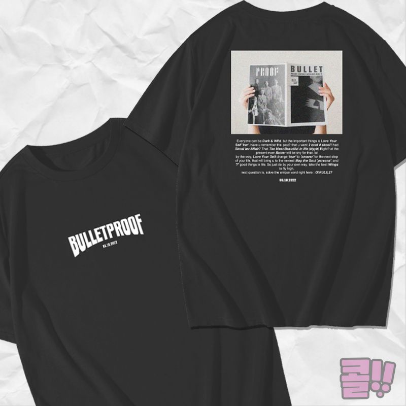 KAOS BTS | Proof Oversized T-Shirt "Album" | KOLLKAJJA