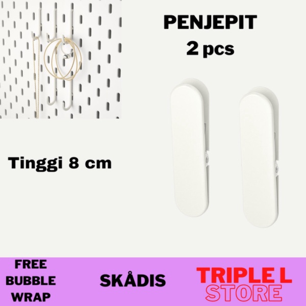 

Jual Penjepit Klip Untuk Papan Berlubang Pegboard Skadiss Diskon