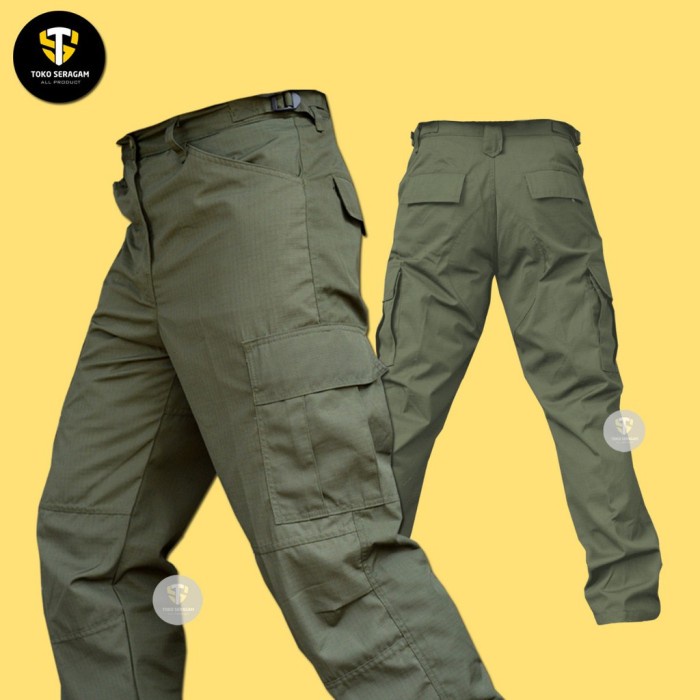 Unik CELANA PDL PRIA HIJAU ARMY