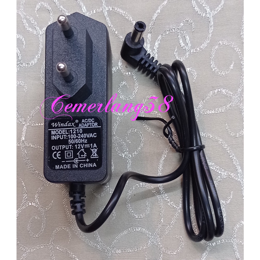 SALE!! 1A 12V BK 12 W Switching Adaptor Charger 12 V 1 A 12 Watt AC DC