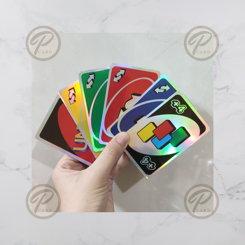 UNO CARD HOLOGRAM SERIES - Card Cover Skin Sticker - PLIATA Stiker Kartu ATM, E-Money, E-Toll