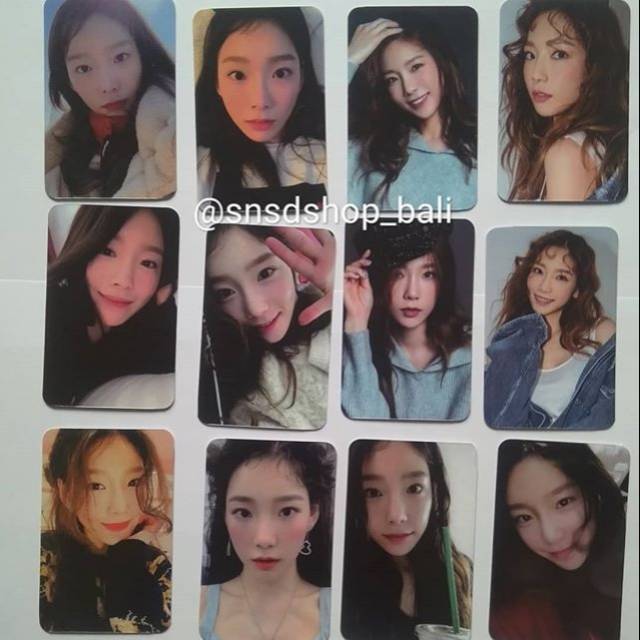 Photocard SNSD Taeyeon S'ONE Concert