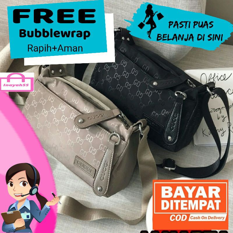 TAS SELEMPANG WANITA FASHION IMPORT TERBARU 812 3369 3455 P40