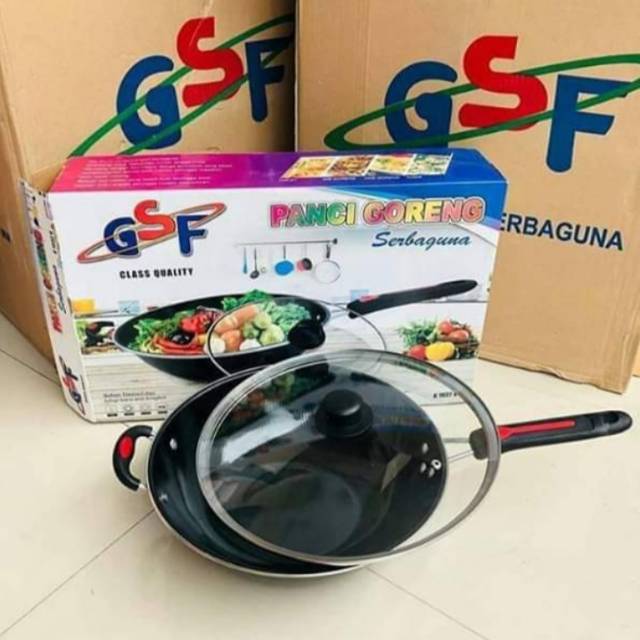 Wajan GSF tutup kaca
